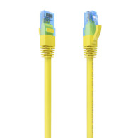 CABLE RED LATIGUILLO RJ45 CAT.6 UTP AWG26 CCA AMARILLO 1.5M AISENS A135-0834