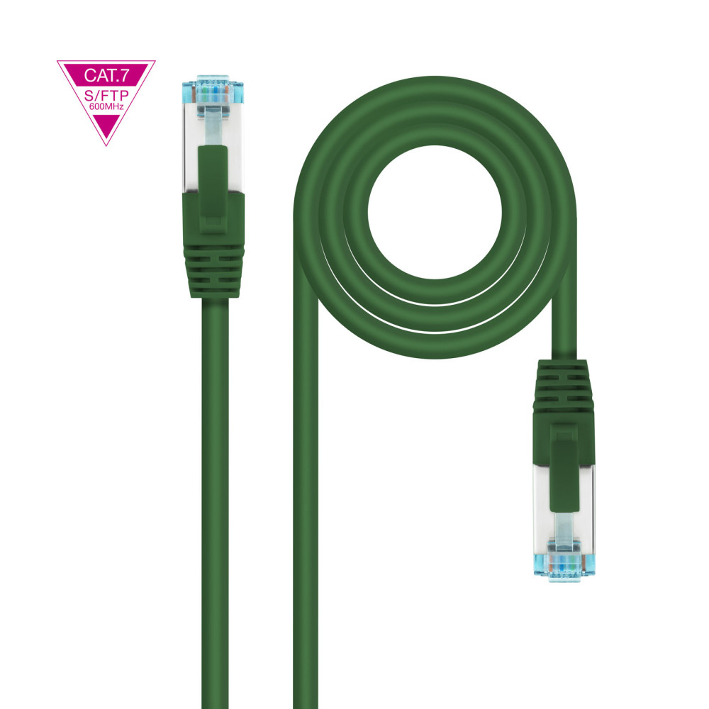 CABLE RED LATIGUI CAT.7 LSZH SFTP PIMF AWG26 VERDE 50 CM 10.20.1700-GR