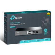 SWITCH TP-LINK 16P TL-SG1016D 10 100 1000 RACK 19