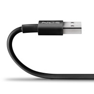 CABLE NGS CARGA RAPIDA DE USB A A USB C DE 1 M DE LONGITUD 15W BLACK