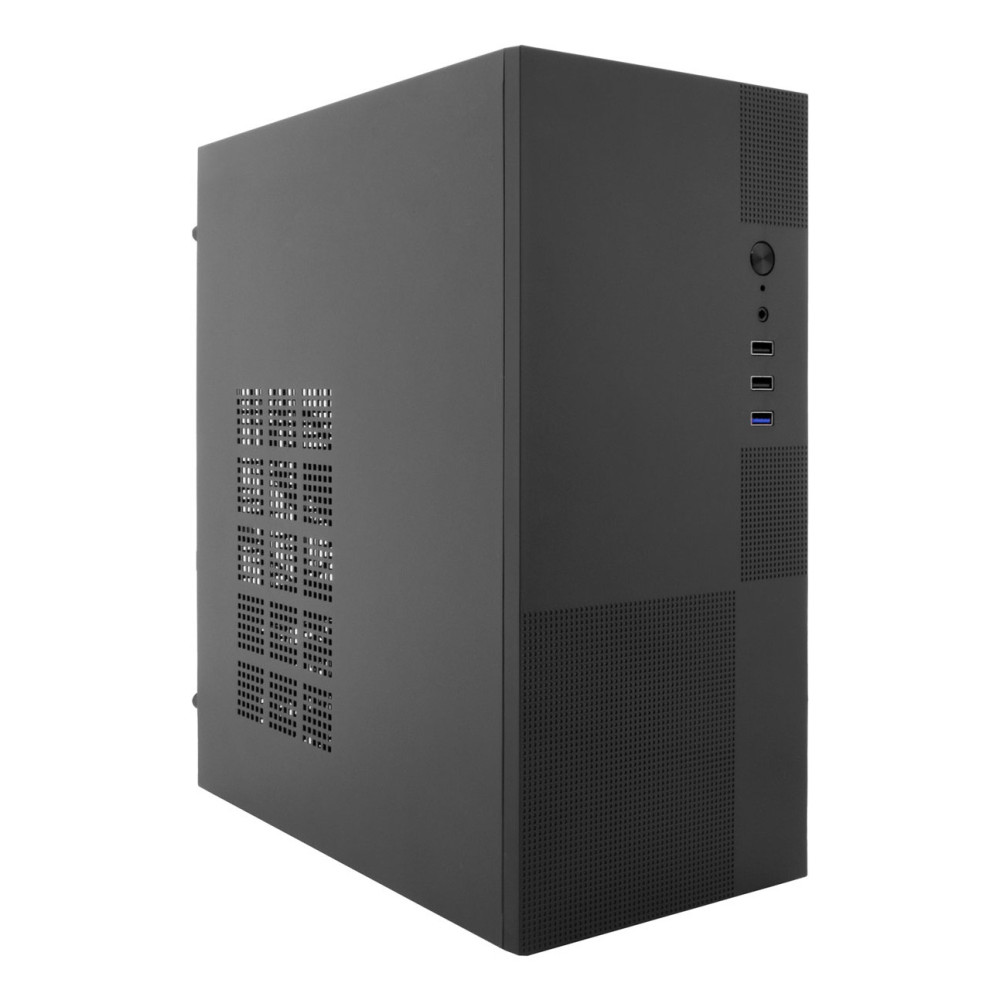CAJA MICRO-ATX SEMITORRE COOLBOX M440(FUENTE BASIC500GR) 2USB3 1USB2