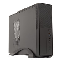 CAJA MICRO-ATX MINI-ITX SOBREMESA UNYKA 2010 USB3 (SFX450W) NEGRA 52084