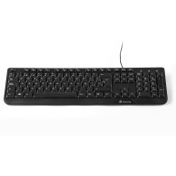TECLADO NGS FUNKY V3 USB 104 TECLAS NEGRO