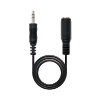 CABLE AUDIO ESTEREO 3.5M-3.5H 1.5 M NANOCABLE 10.24.0201