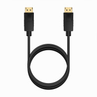 CABLE DISPLAYPORT V1.2 CCS 4K60HZ DPM-DPM NEGRO 1.5M AISENS A124-0739