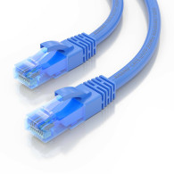 CABLE RED LATIGUILLO RJ45 CAT.6 UTP AWG26 CCA AZUL 1.5M AISENS A135-0800