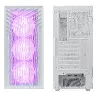 Coolbox Caja Gaming ATX GA300 GRIDLINE White