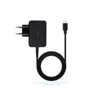 CARGADOR PORTATIL 45W TOOQ GAN USB-C PD NEGRO TQLC-USBCGAN45PD
