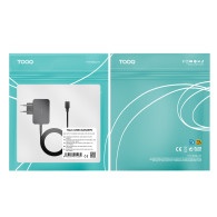 CARGADOR PORTATIL 45W TOOQ GAN USB-C PD NEGRO TQLC-USBCGAN45PD