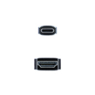 CABLE CONVERSOR USB-C M A HDMI M NEGRO 1.8 M NANOCABLE 10.15.5102