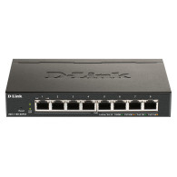 SWITCH D-LINK 8P DGS-1100-08PV2 E 10 100 1000 EASYSMART PoE(64W)