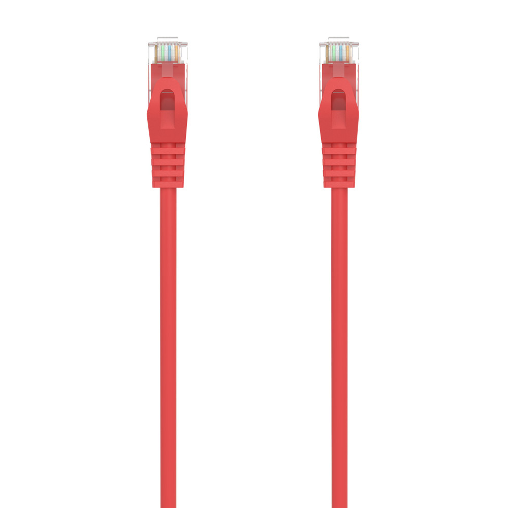 CABLE RED LATIGUI. RJ45 LSZH CAT.6A 500 MHZ UTP AWG24 ROJO 0.5M AISENS A145-0558