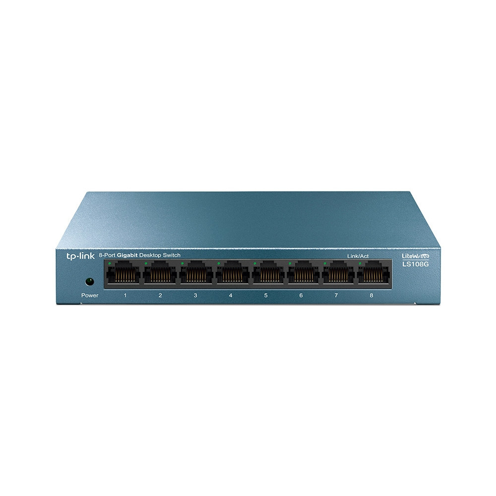 SWITCH TP-LINK 8P GIGABIT DESKTOP LS108G