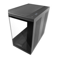 SEMITORRE GAMING ATX MARS GAMING MC3TCORE SIN FUENTE NEGRO