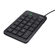 TECLADO TRUST NUMERICO XALAS ULTRADELGADO PARA PORTATILES USB 22221