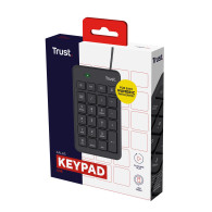 TECLADO TRUST NUMERICO XALAS ULTRADELGADO PARA PORTATILES USB 22221