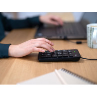 TECLADO TRUST NUMERICO XALAS ULTRADELGADO PARA PORTATILES USB 22221
