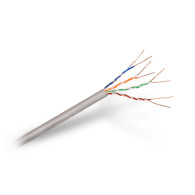 CABLE RED RJ45 CAT.5E UTP RIGIDO AWG24 GRIS 100M AISENS A133-0208