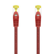 CABLE RED LATIGUILLO RJ45 LSZH CAT.7 SFTP AWG26 ROJO 2.0M AISENS A146-0471