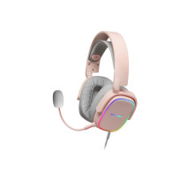 Auricular + Micrófono Mars Gaming RGB Rosa (MHAXP)
