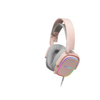 Auricular + Micrófono Mars Gaming RGB Rosa (MHAXP)