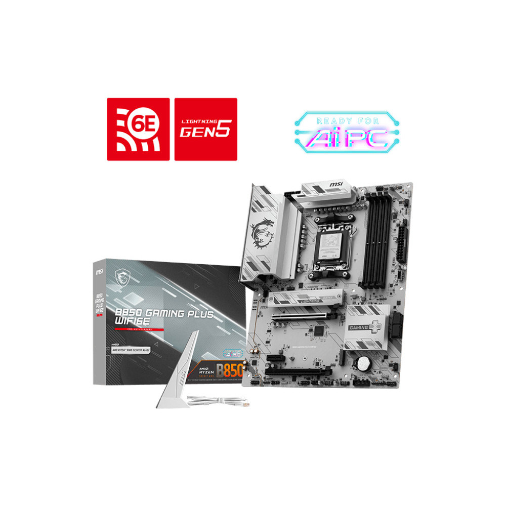 Placa Base MSI B850 GAMING PLUS WIFI6E Socket AM5