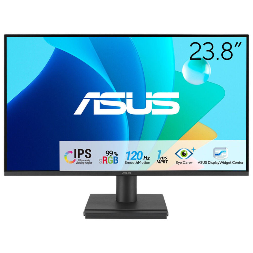 MONITOR 23.8 ASUS GAMING VA249HG IPS FHD 120HZ 1MS HDMI VGA NEGRO