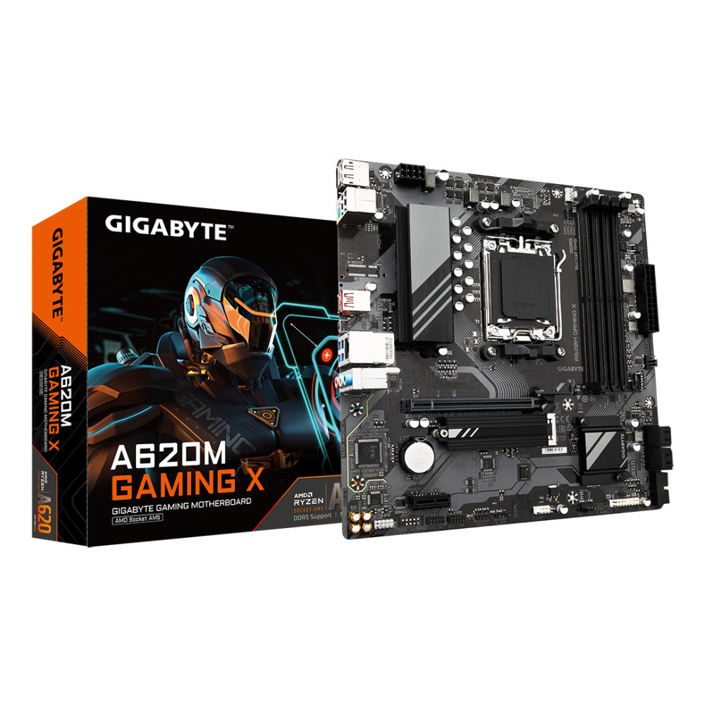 PB AMD SAM5 GIGABYTE A620M GAMING X 4DDR5 4SATA3 M2 HDMI PCIE DP MATX
