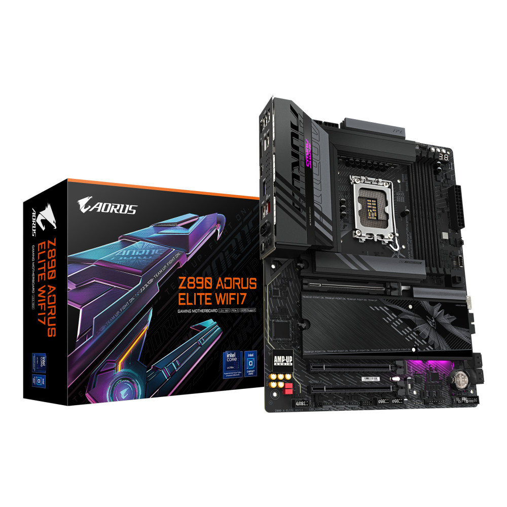 PB S1851 GIGABYTE Z890 A ELITE WIFI7 G10 PRO-A 4DDR5 PCI5.0 LAN2.5 4SATA3 M2 ATX