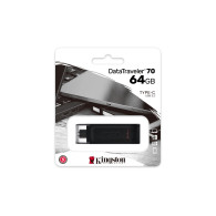 HD PORTATIL USB3.2 TIPO C 64GB KINGSTON DATATRAVELER 70 DT70 64GB