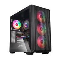 CAJA ATX ABYSM GAMING DANUBE KAMP BX300 BLACK AB123012