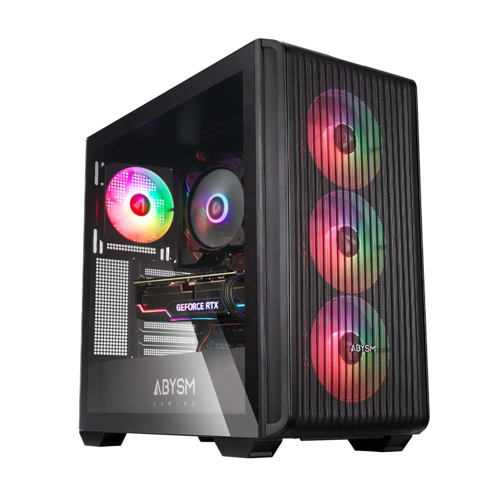 CAJA ATX ABYSM GAMING DANUBE KAMP BX300 BLACK AB123012