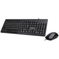 TECLADO GIGABYTE + RATON KM6300 MULTIMEDIA NEGRO USB