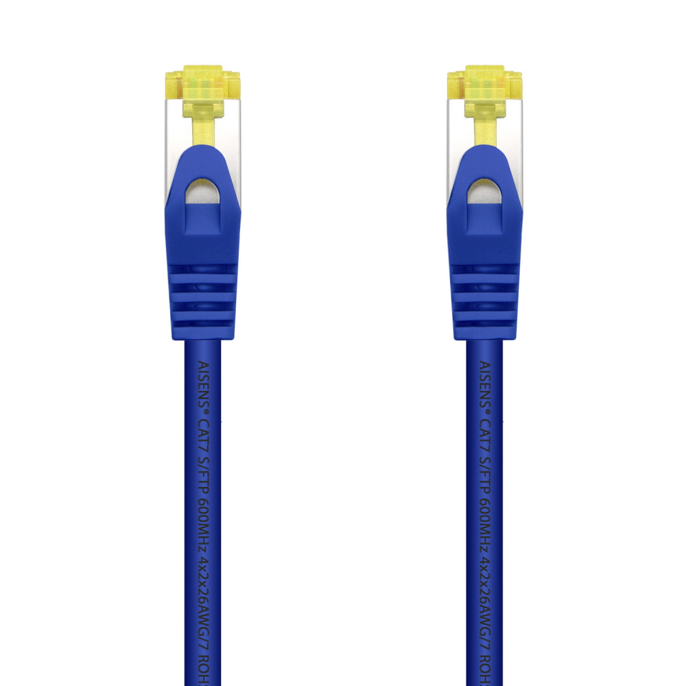 CABLE RED LATIGUILLO RJ45 LSZH CAT.7 SFTP AWG26 AZUL 2.0M AISENS A146-0479