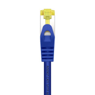 CABLE RED LATIGUILLO RJ45 LSZH CAT.7 SFTP AWG26 AZUL 2.0M AISENS A146-0479