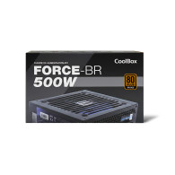 FUENTE DE ALIMENTACION ATX 500W COOLBOX 80+ BRONZE COO-PWEP500-85S