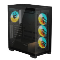 CAJA ATX SEMITORRE GIGABYTE C500 GLASS USB 3.1 NEGRA