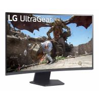 MONITOR GAMING 31.5" CURVO LG ULTRAGEAR32GS60QC-B QHD 1MS 180HZ IPS NEGRO