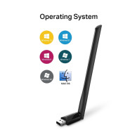 ADAPTADOR TP-LINK ARCHER T2U PLUS AC600 DUAL BAND WIRELESS (USB)