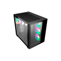 CAJA ATX ABYSM GAMING DANUBE SAVA 285 BX203 BLACK ARGB AB128512