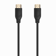 CABLE HDMI V2.0 PREMIUM ALTA VELOCIDAD 4K60HZ AM-AM NEGRO 5.0M AISENS A120-0726