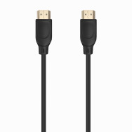 CABLE HDMI V2.0 PREMIUM ALTA VELOCIDAD 4K60HZ AM-AM NEGRO 5.0M AISENS A120-0726