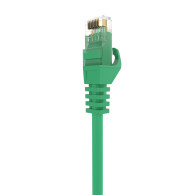 CABLE RED LATIGUI. RJ45 LSZH CAT.6A 500 MHZ UTP AWG24 VERDE 0.5M AISEN A145-0579