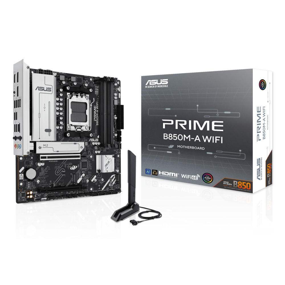 PLACA BASE ASUS PRIME B850M-A WIFI MICROATX SOCKET AM5