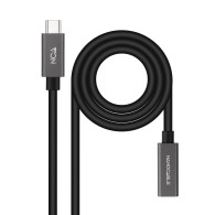 CABLE USB 3.2 GEN2x2 60W 4K 60Hz USB-C M H 2 M NANOCABLE 10.01.4402