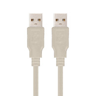 CABLE USB 2.0 TIPO AM-AM 1.0 M NANOCABLE 10.01.0302