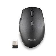 RATON NGS INALAMBRICO ERGONOMICO SILENCIOSO BEE BLACK USB