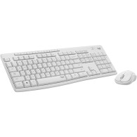 TECLADO+RATON LOGITECH WIRELESS DESKTOP MK295 BLANCO 920-009822