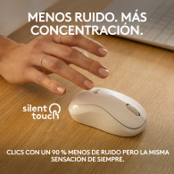 RATON LOGITECH M240 BLANCO