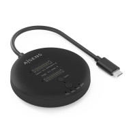 DOCKING DOBLE BAHIA M.2 NVMe A USB 3.2 GEN2x2 CLONE NEGRO AISENS ASDS-2M2N05-BK